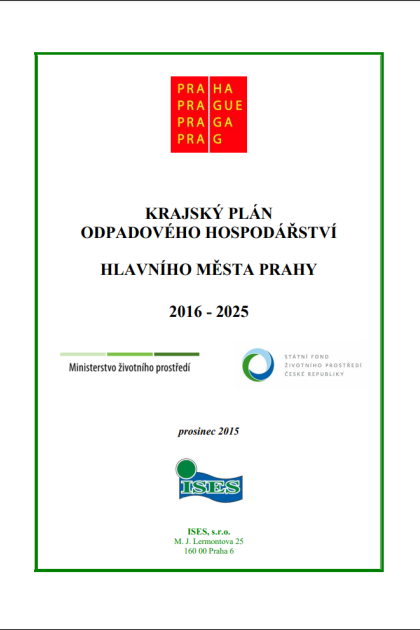 Krajský plán odpadového hospodářství hl. m. Prahy (2016)